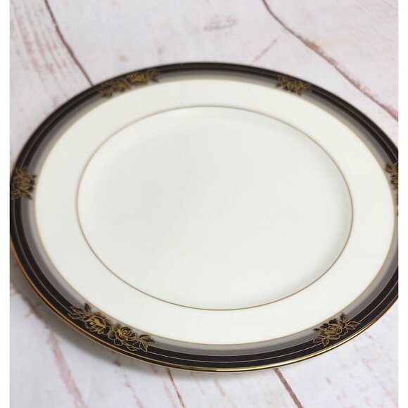 Vintage Noritake Bone China Spell Binder #9733 Gold Trim Salad Dish – Elegant - Picture 9 of 11